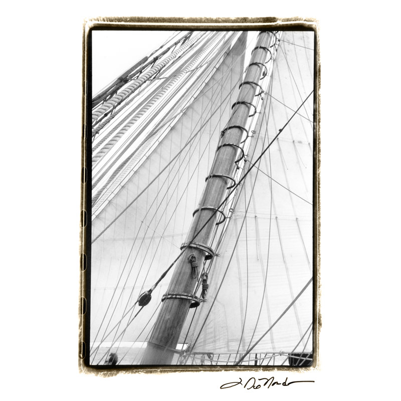 Set Sail VI by Laura DeNardo - 1 Piece Wrapped Canvas Wall Art, 30cm H x 20cm W x 3.8cm D