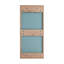 Armoire de rangement murale 12 po sans porte, armoire de rangement avec 4 accessoires de bricolage - bacs et crochets en plastique givré