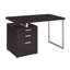 Bureau à 3 tiroirs avec finition