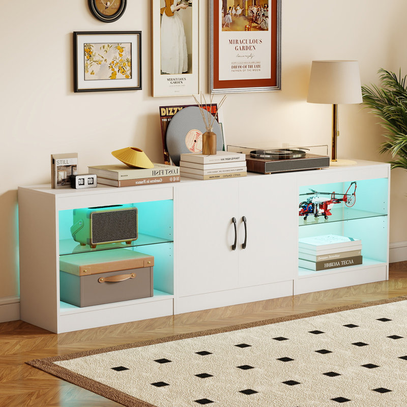 TV Stand for TVs up to 85", White