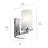 Steel Armed Sconce-1973765312