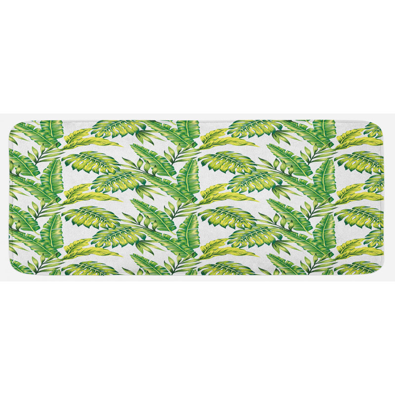 Tapis de cuisine jungle