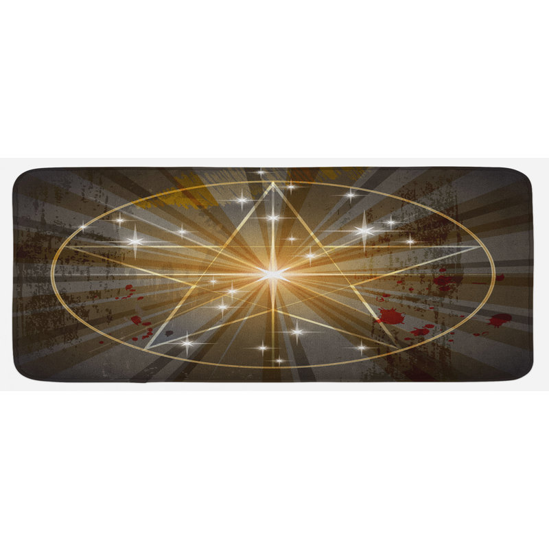 Tapis de cuisine Pentacle