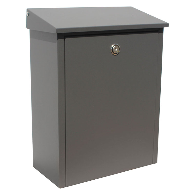 Allux Locking Wall Mounted Mailbox