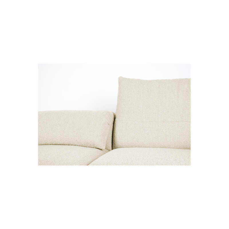 Wings Sofa, White Polyester Blend