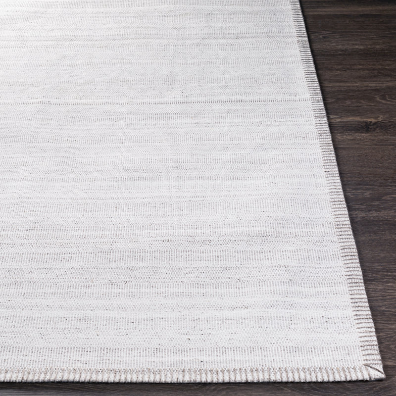 Eljah Viscose Indoor Rug, Rectangle 5' x 7'6"