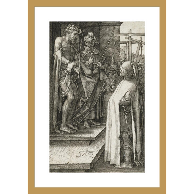 «Ecce Homo» par Albrecht Dürer, impression giclée sur cadre, H 29,5 po x l 21,01 po