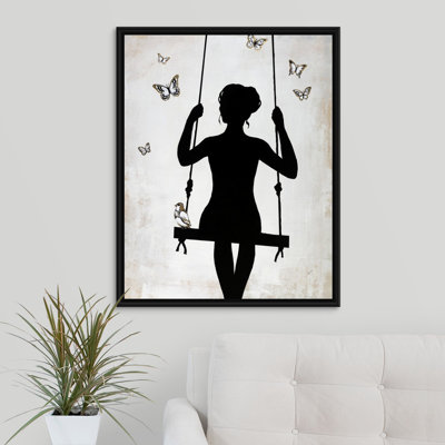 « summer swing », peinture sur toile