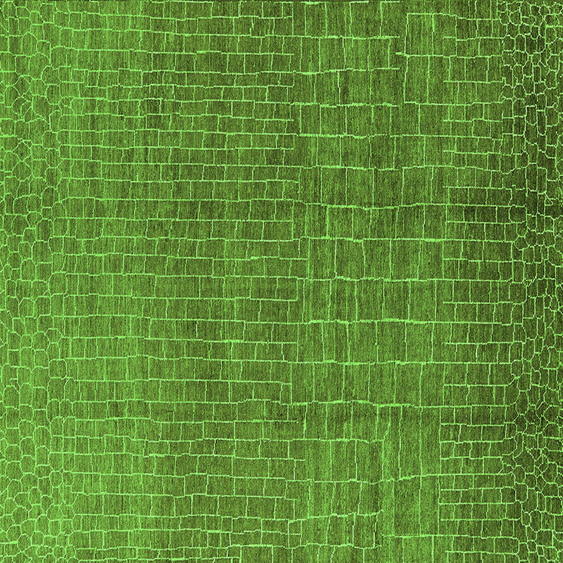 Harikishan Washable Geometric Indoor Rug, Square 7'