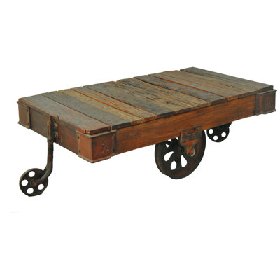 Harmonie Solid Wood Top Coffee Table