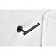 Porte-papier hygiénique noir mat 2 - Distributeur de papier hygiénique mural rouille en acier inoxydable Sus304