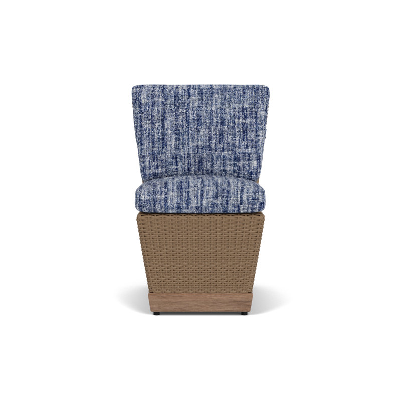 Charisma Outdoor Dining Side Chair, Visions Cobalt