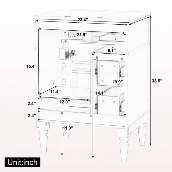 Dimensions du produit