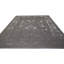 Tapis taupe noué à la main de conception unique 9 pi x 11 pi 10 po