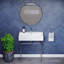 Lavabo-console Claire de 30 po avec pieds chromÃ©s et trous espacÃ©s de 8 po-98076202