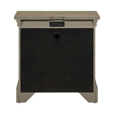Kamoura Nightstand W/ Charging Station