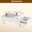 Lift Top Coffee Table with Storage-1075367356