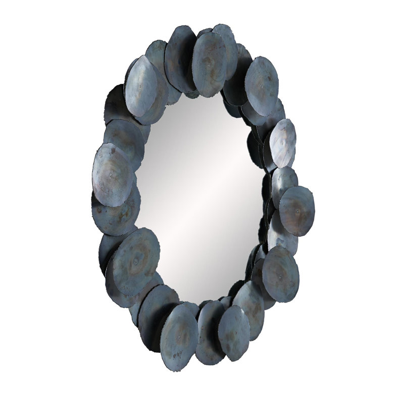 Kensey Flat Metal Wall Mirror