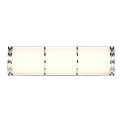Beacon LED Bathroom Vanity Light in Chrome
