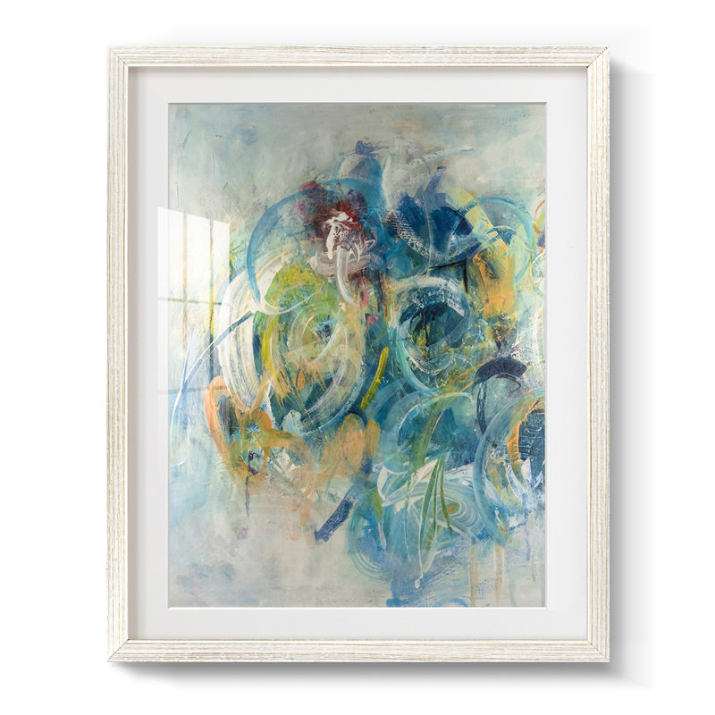 Silent Energy II - Impression encadrée, H 19,5 po x l 16,5 po, Blanc
