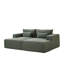 Canapé modulaire surdimensionné de 87 po, sans assemblage requis-1564960792