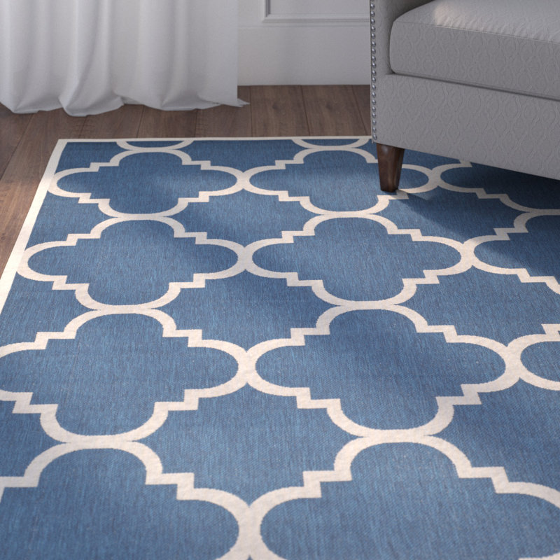Herefordshire Performance Geometric Indoor/Outdoor Area Rug