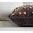 Velvet Brown with Pom Poms