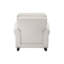 Chaise berçante Elvin, tissu beige