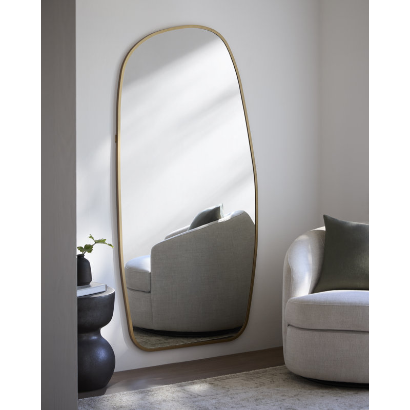 Eastie Metal Mirror, Gold