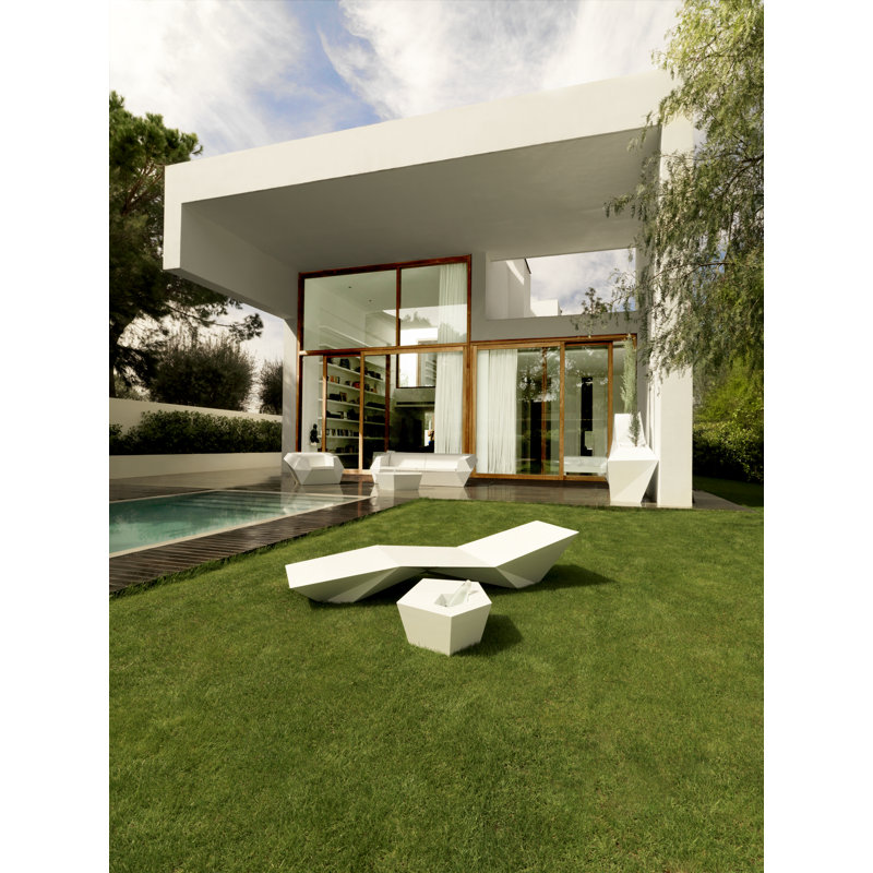 Faz - Sun Chaise Lounge - Basic, White