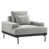 Polyester gris clair
