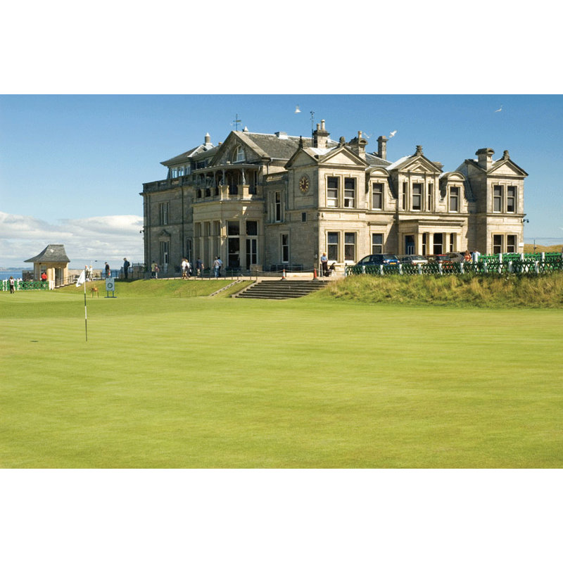 Décalcomanie murale St. Andrew's Golf Club, 16 po x 24 po