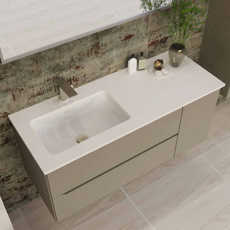 Bathroom Vanity Cabinet CENIT Collection by DAX, 48" W, Beige