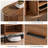 70" Mid-Century Modern TV Stand with Storage and Sliding Tambour Door-1072713544