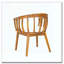 Fauteuil de salle à manger Klismos