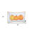Orange Triple Pumpkin Lumbar Throw Pillow