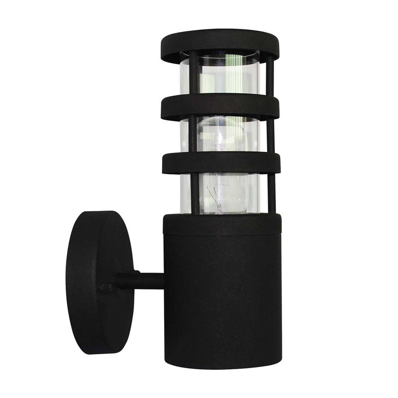Villeroux Black Outdoor Armed Sconce