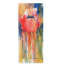 «Posing Red» par Mattox, reproduction d'aquarelle sur toile tendue-30399169