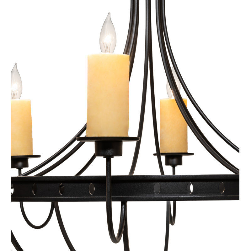 8 - Light Dimmable Empire Chandelier