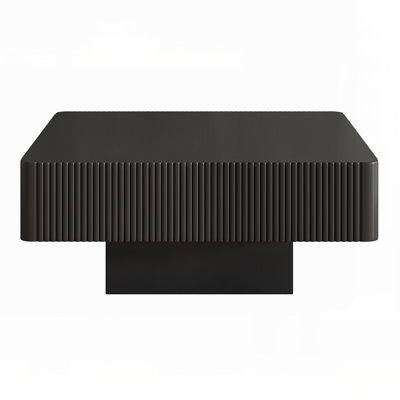 Square Fluted Coffee Table