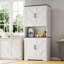Armoire en bois aggloméré Slant Stripe
