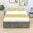 Wooden Platform Bed with 6 Drawers-212478043-212478045