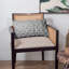  Coussin décoratif géométrique intérieur / extérieur en coton