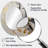 Tree Whispers Of Gray And Gold - Traditional Oval Wall Mirror-1599996067