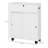 Toilet Paper Cabinet, Slim Bathroom Cabinet With 4 Rolling Wheels, Small Bathroom Storage Cabinet