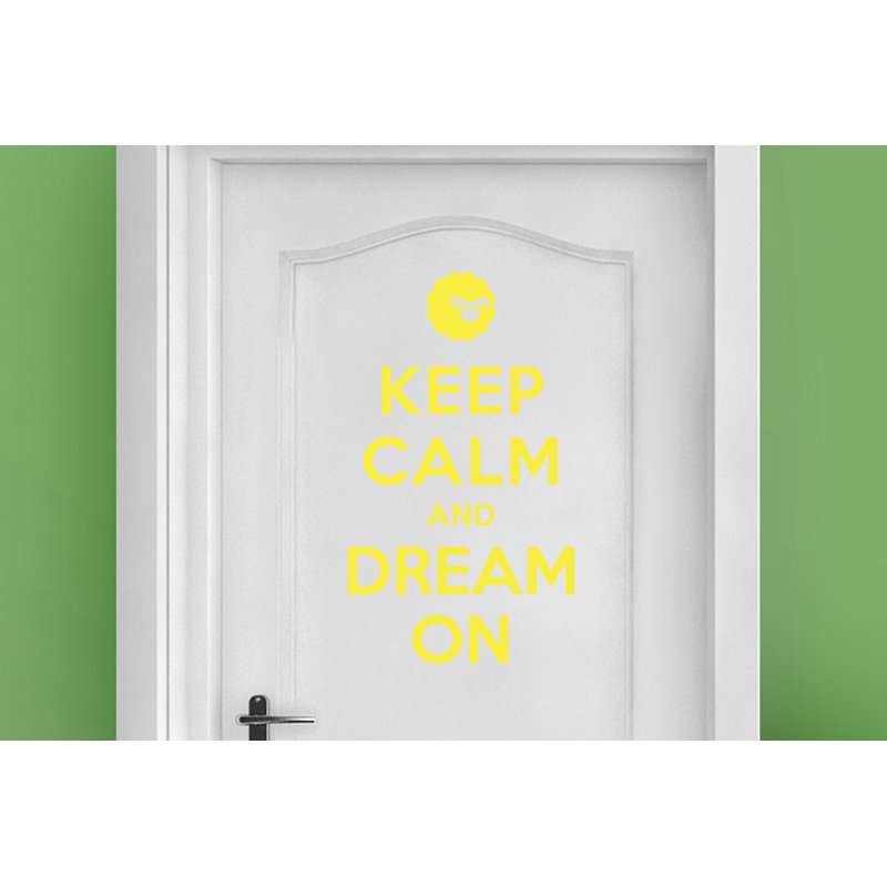 Wall Decal, Bright Yellow