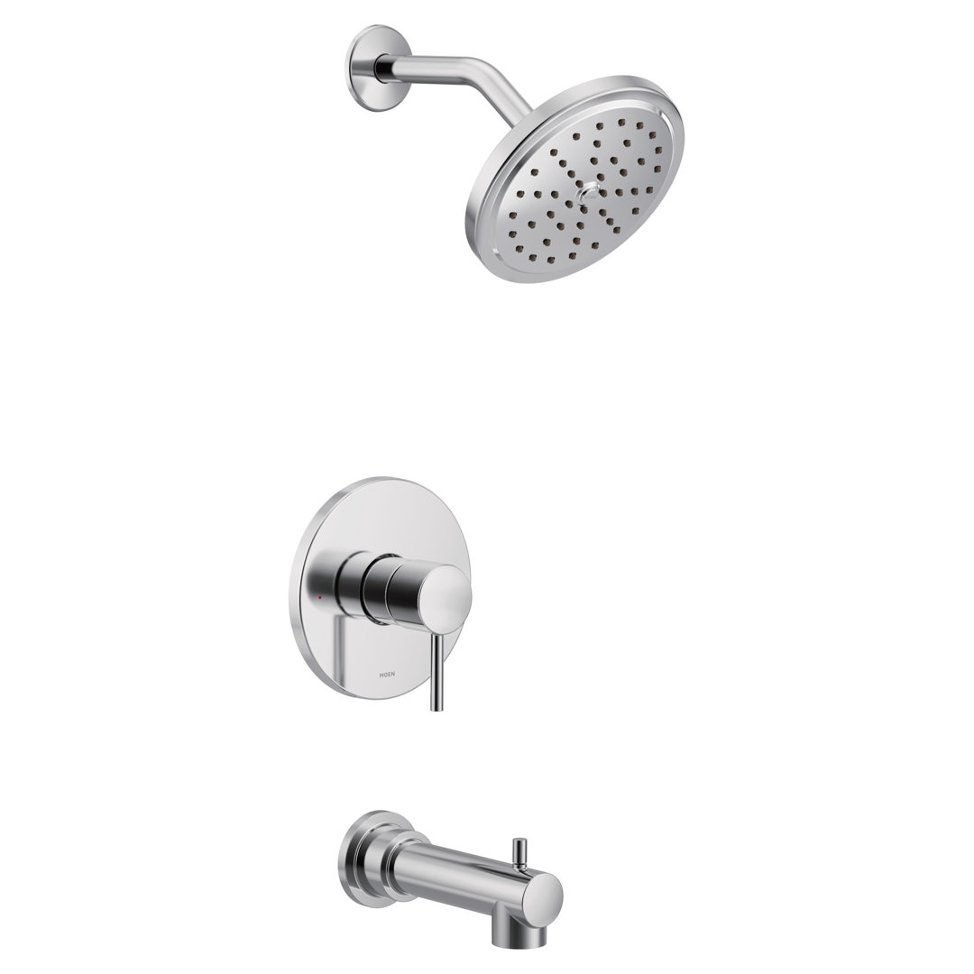 Align M-core 3-Series 1 - Handle Eco-Performance Tub and Shower Trim Kit, Valve Required Moen 