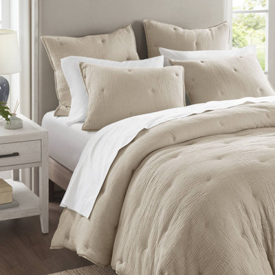 Breeze Cotton Gauze Embroidered Euro Sham