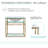 Pierre 24 Single, Open Shelf, Metal Frame Bathroom Vanity-1666066650