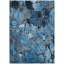 Tapis bleu intérieur / extérieur en polyester tissé à la machine Altair-1416563668